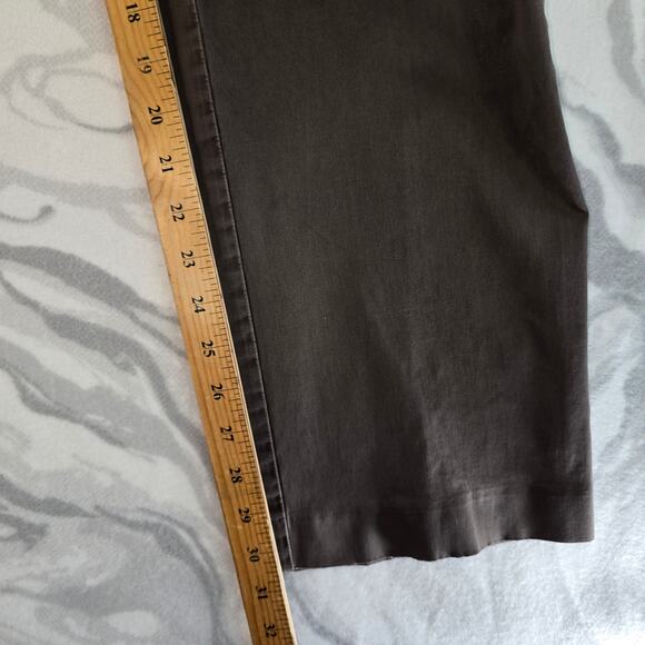 Talbots Stretch Brown Pants Straight Women's Size 10 - Picture 4 of 8